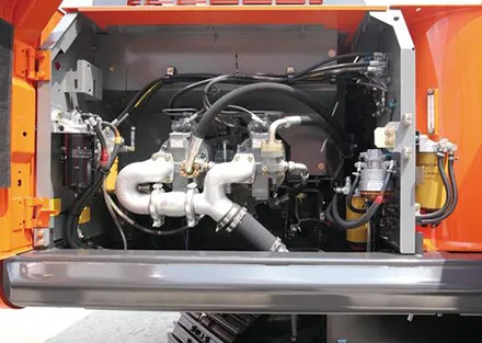 Hitachi ZX360H-5A Excavator Hydraulic Motor Failure and KICAN Motor Solution