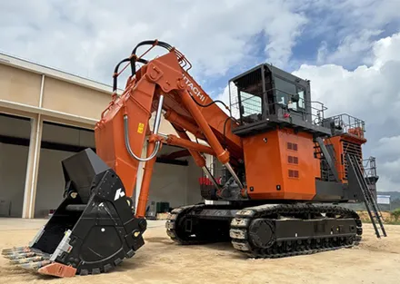 Troubleshooting and Solution for Hydraulic Motor Non - Rotation or Low Speed of Hitachi EX1900 - 6 Large Hydraulic Excavator