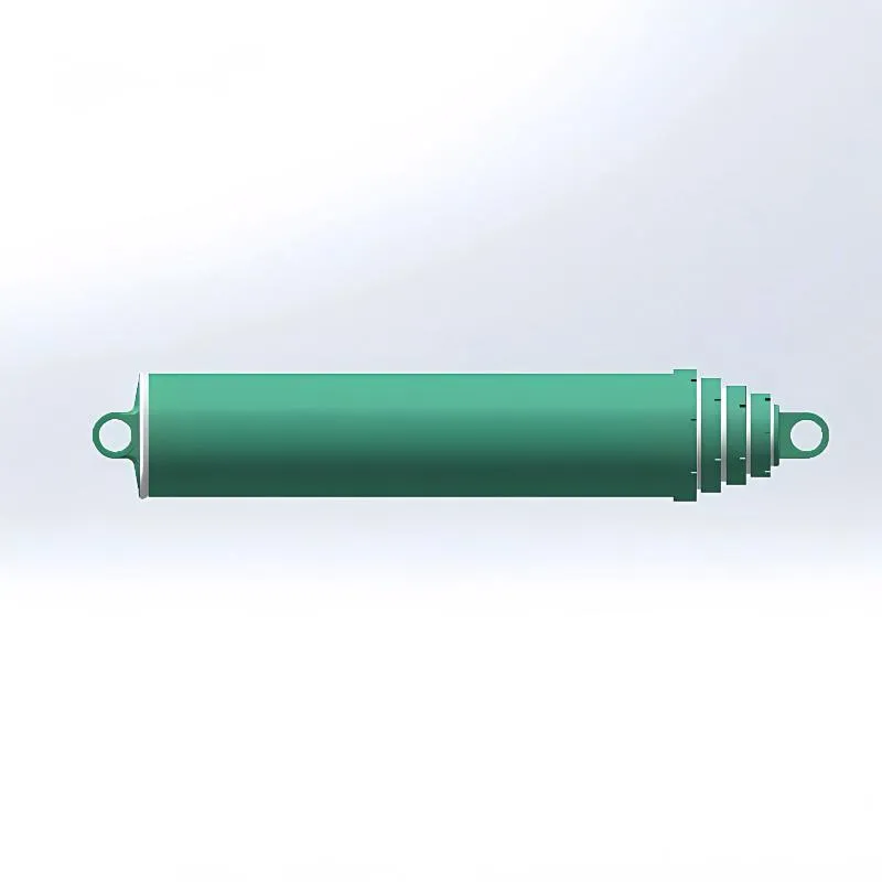 Telescopic Single Acting Hydraulic Cylinder 3D Model - Qicanchengmei