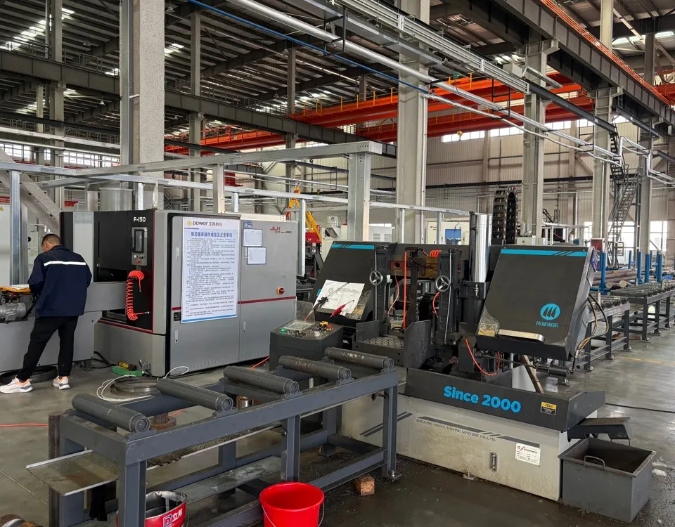On-site Machining & Straightening Station