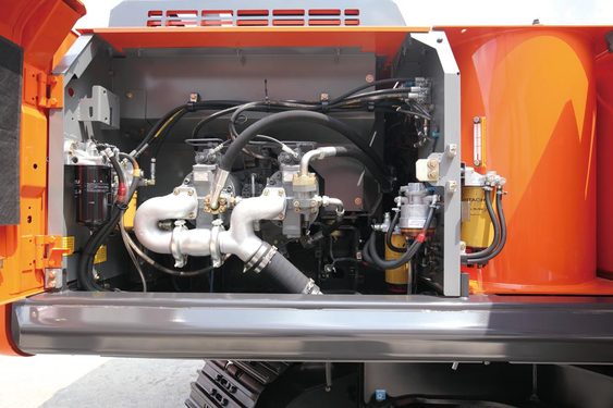 Hitachi ZX360H-5A Excavator Hydraulic Motor Failure and KICAN Motor Solution